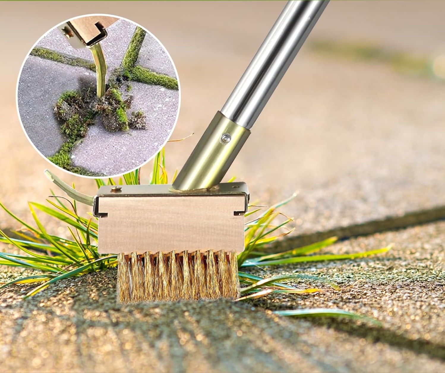 univerzálna drôtená kefa na čistenie škár